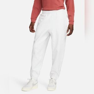 NWT Nike Solo SwooshMen's Fleece Pants white Small DX1364-100